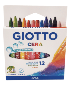 צבעי שעווה 12 GIOTTO