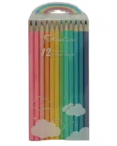 עפרונות צבעוניים פסטל 12 יחידות